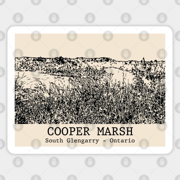 Cooper Marsh - South Glengarry ON Magnet by Lakeric